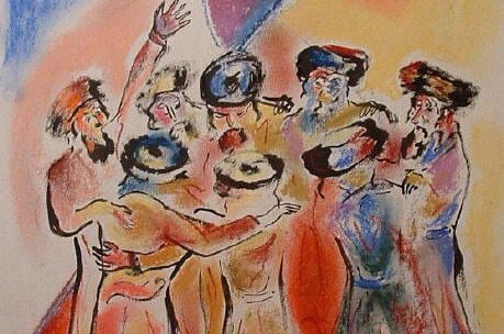 El día que el Rebe jasidico bailó con los antisemitas